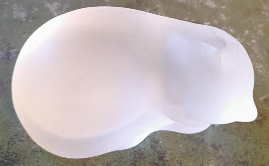 Kat - Art Nouveau-stijl /Franklin Mint Curiosakabinet Katten, Ophalen of Verzenden, Zo goed als nieuw, Dier