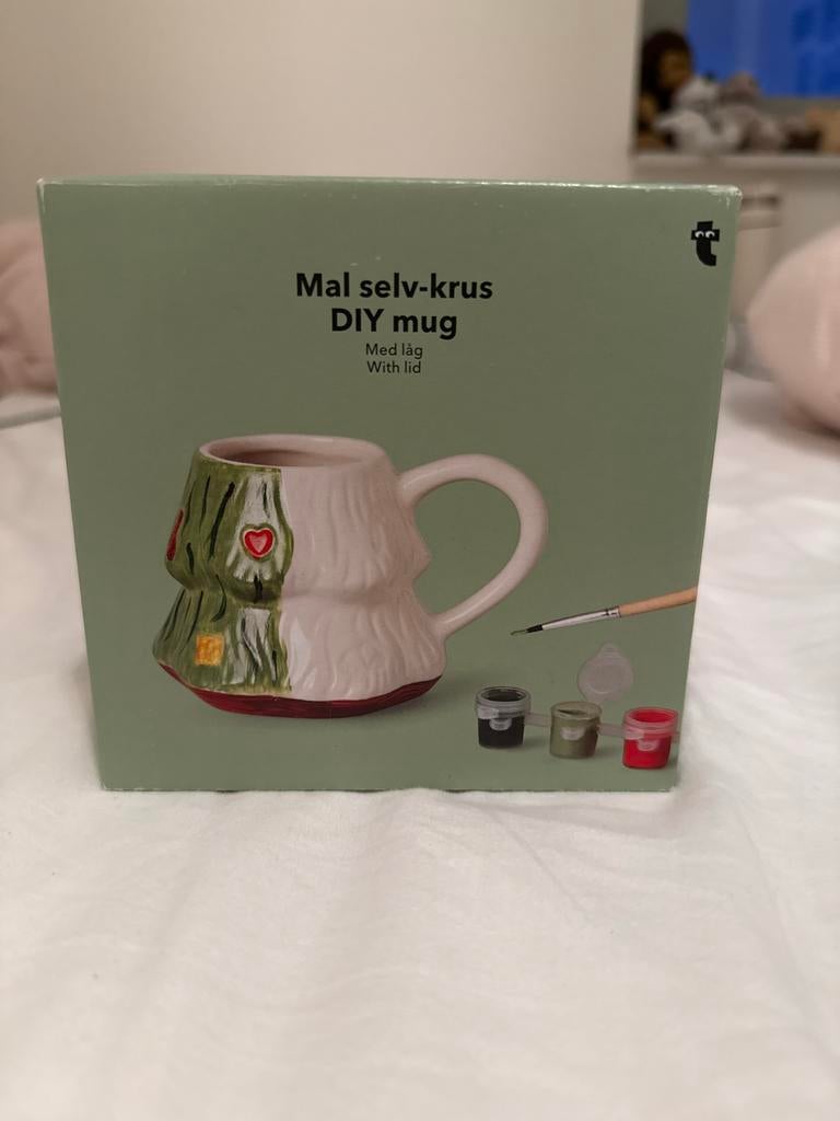 Kerst mok verven, Diversen, Kerst, Ophalen of Verzenden, Nieuw