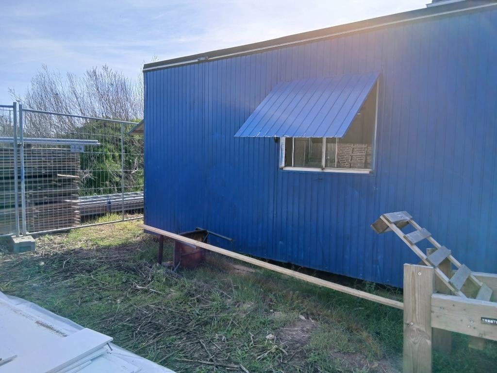 bouw- / schaftkeet, Ophalen, Gebruikt