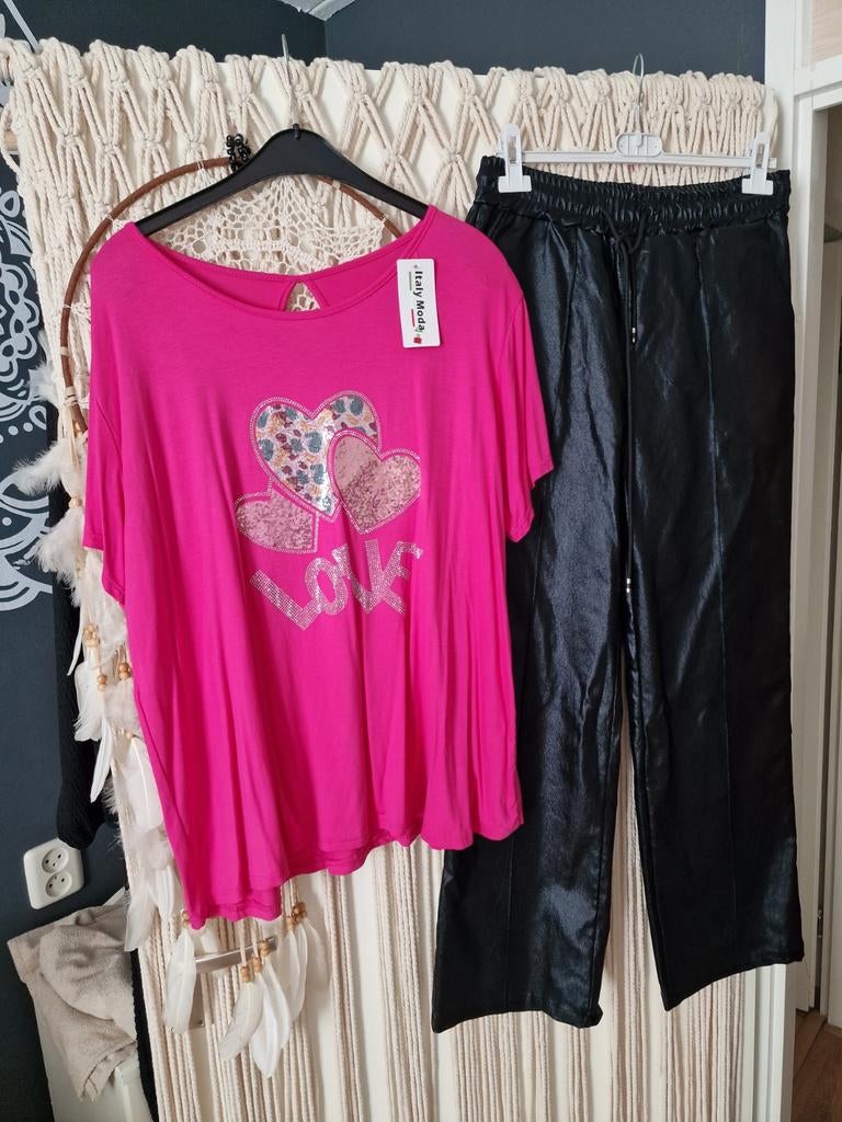 Prachtige set nieuw met oorbellen, Kleding | Dames, Grote Maten, Ophalen of Verzenden, Nieuw, Zwart, Overige typen