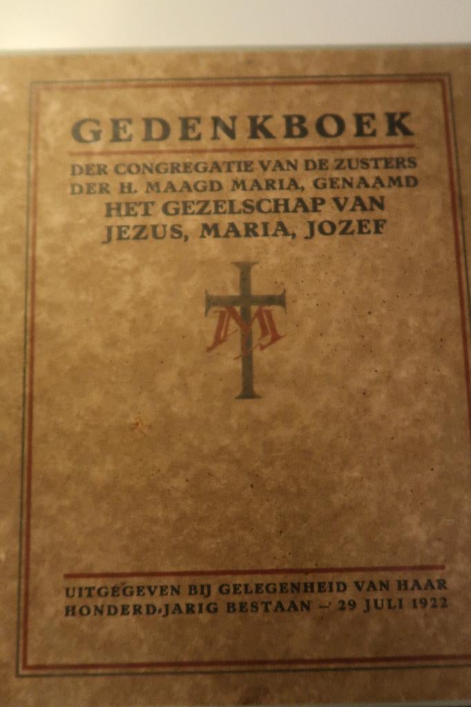 congregatie zusters der H.Maagd Maria-J.M.J.1922, Ophalen of Verzenden, Gelezen, M.Dekkers