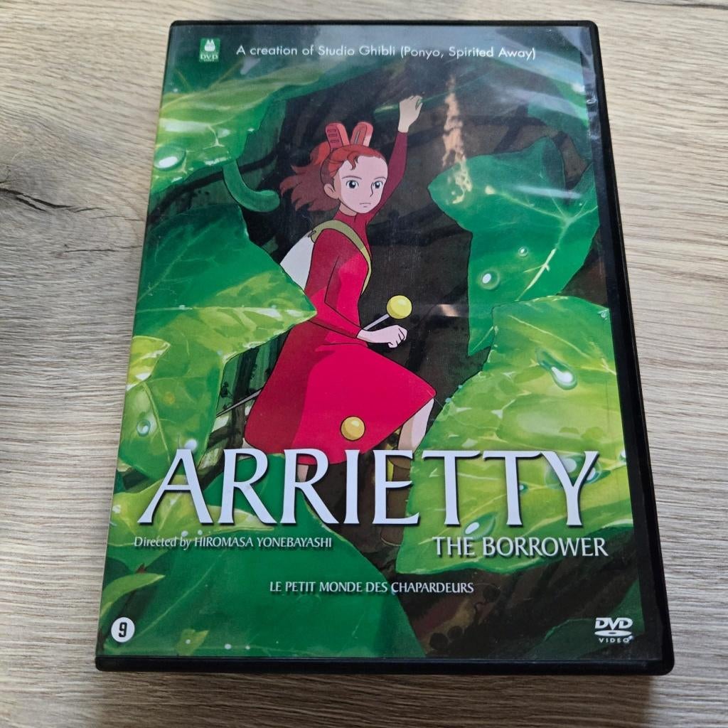 Arrietty  (Anime) 4 HALEN = 3 BETALEN, Cd's en Dvd's, Vanaf 16 jaar, Ophalen of Verzenden, Zo goed als nieuw, Anime (Japans)