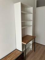 IKEA Billy Boekenkast met Bureau (optioneel) - Wit, Huis en Inrichting, Kasten | Boekenkasten, Ophalen, Met plank(en), Gebruikt