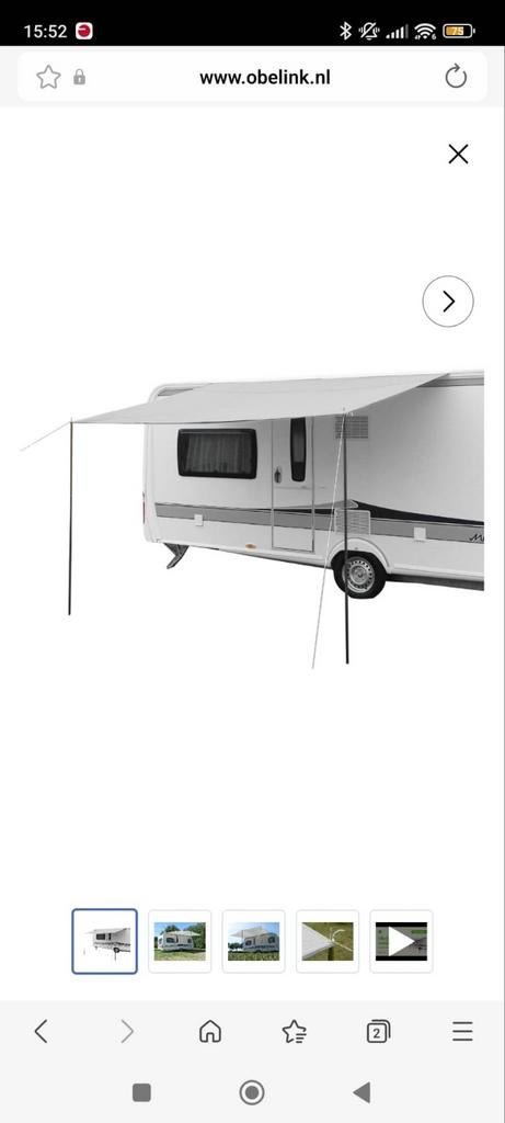 Luifel caravan, Ophalen of Verzenden