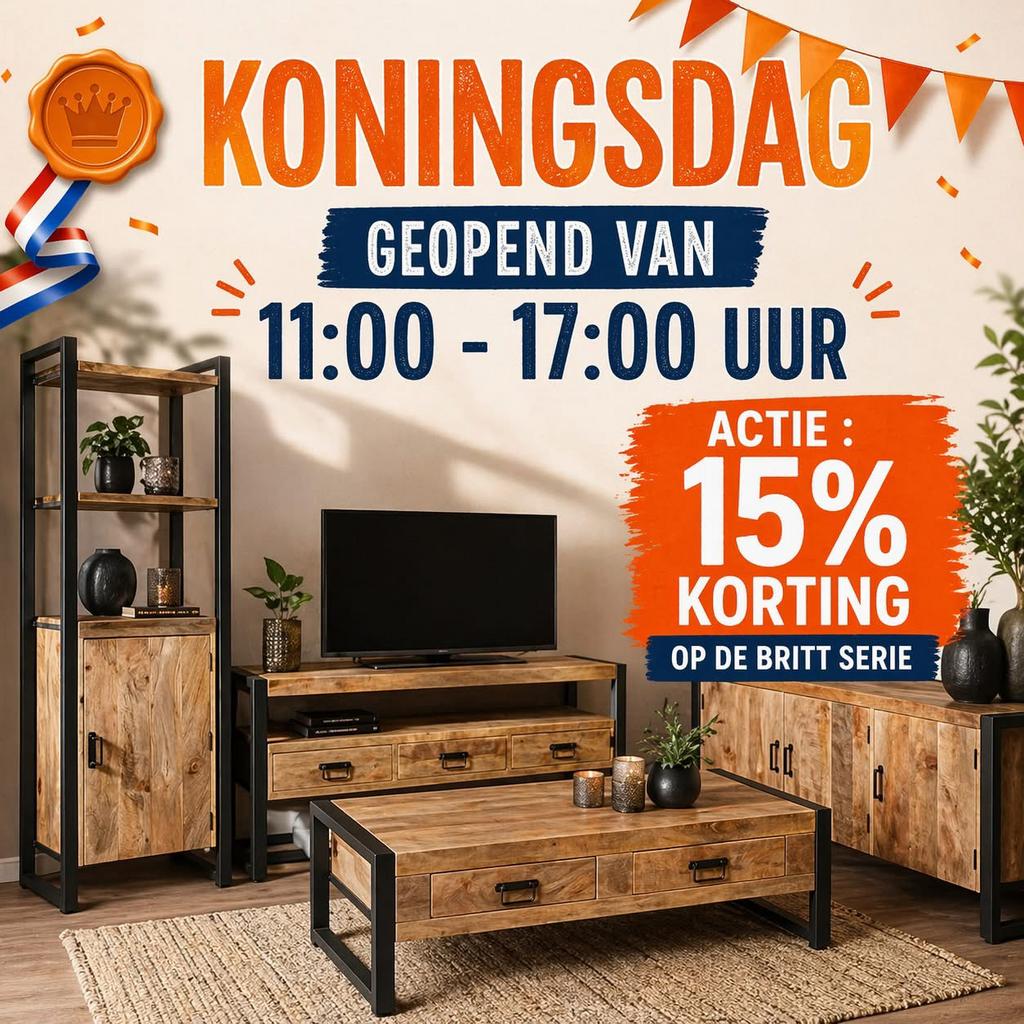 LEEGVERKOOP 15% KORTING OP DE BRITT MANGO SERIE!!!!, Verzenden, 100 tot 150 cm, Overige materialen, Met klep(pen)
