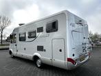 Hymer B614 CL Dwarsbed/Hefbed/36.000km/Euro4/Airco/2009/6.9m, Caravans en Kamperen, Integraal, Fiat, Bedrijf, Hymer