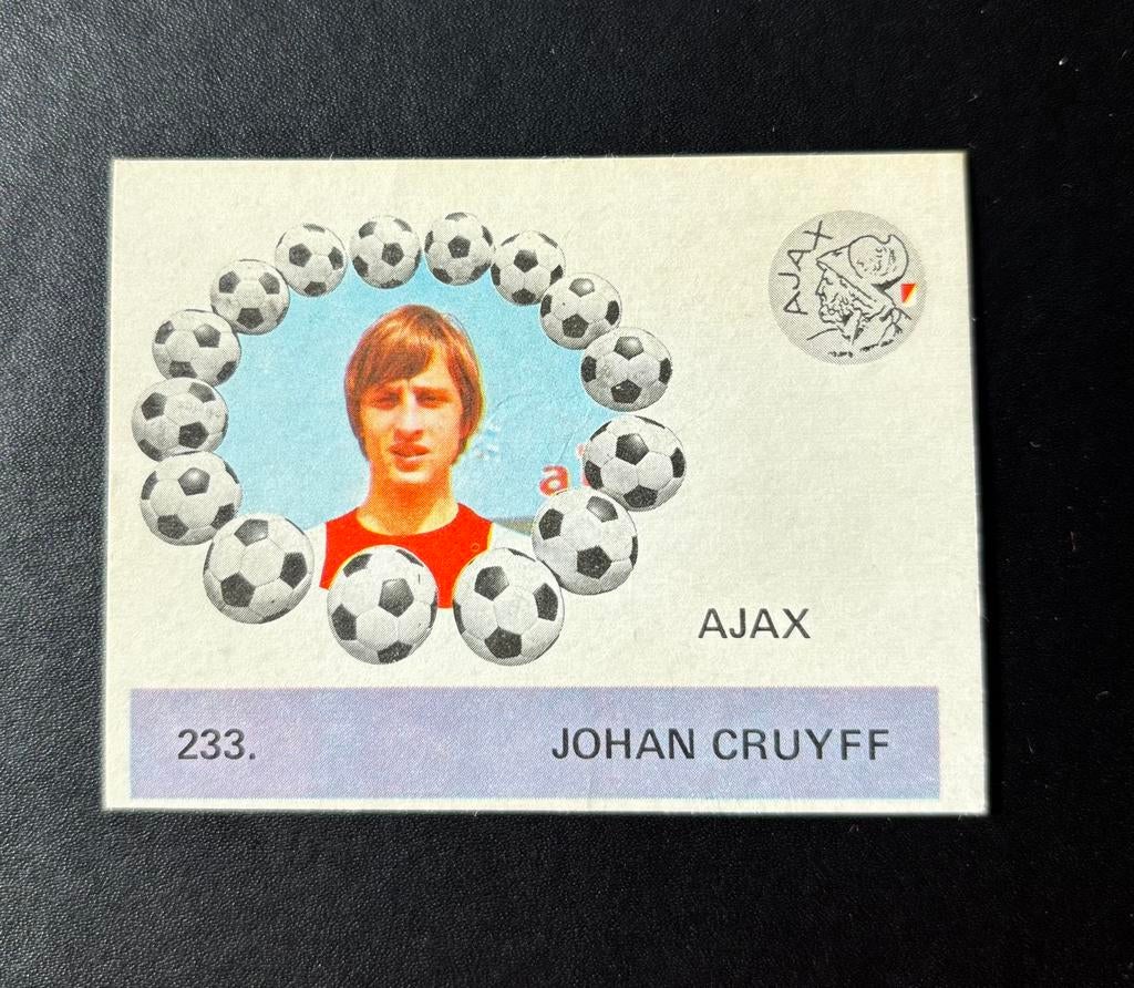 Johan Cruijff Monty Gum --- GEZOCHT, Ophalen of Verzenden, Gebruikt, Plaatje