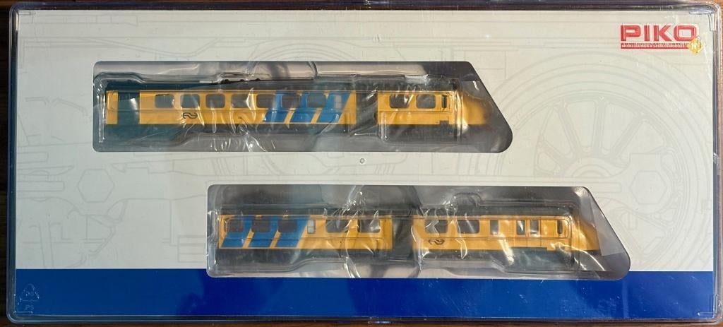 Piko NS hondekop geel, Gelijkstroom, Locomotief, Piko, Ophalen of Verzenden