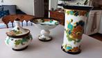 Set Gouda plateel dec/aster, Antiek en Kunst, Ophalen of Verzenden
