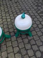 Drinkwater silo voor de kippen, Ophalen