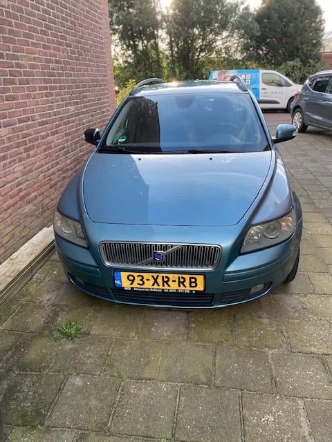 Volvo V50 2.0 2007 Blauw, Auto's, Volvo, Particulier, V50, Airbags, Airconditioning, Alarm, Boordcomputer, Centrale vergrendeling