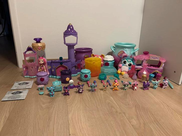 Grote verzameling Magic Mixies met kasteel en auto, Verzamelen, Speelgoed, Zo goed als nieuw, Ophalen of Verzenden