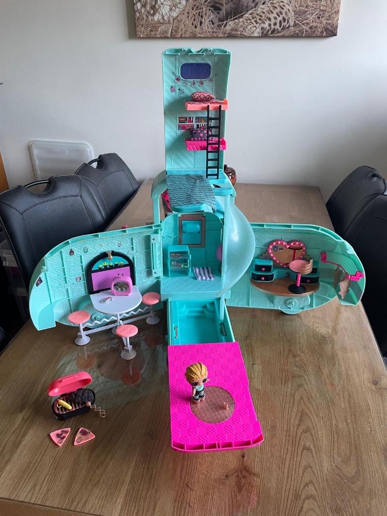 LOL surprise camper, Kinderen en Baby's, Speelgoed | Poppen, Ophalen of Verzenden, Gebruikt, Overige typen