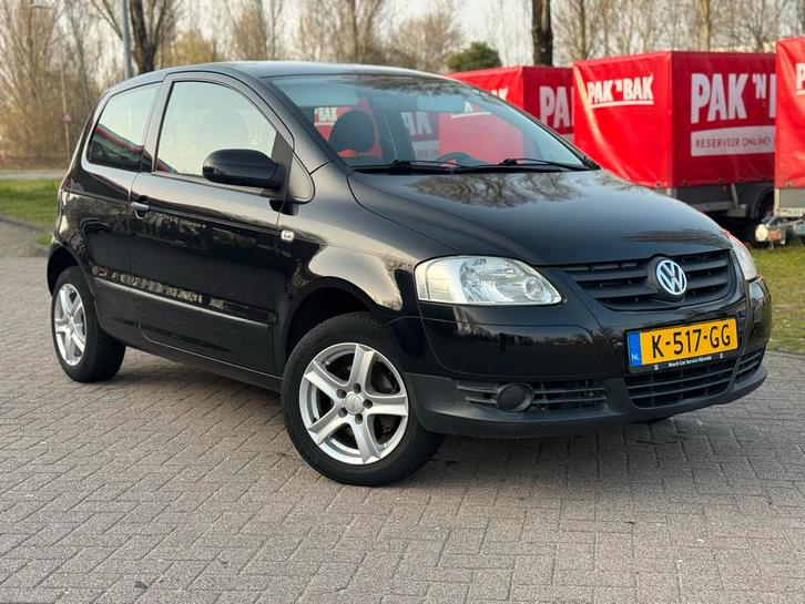 Volkswagen Fox 1.2 40KW 2008 Zwart, Auto's, Volkswagen, Particulier, Fox, Benzine, C, Hatchback, Handgeschakeld, Geïmporteerd