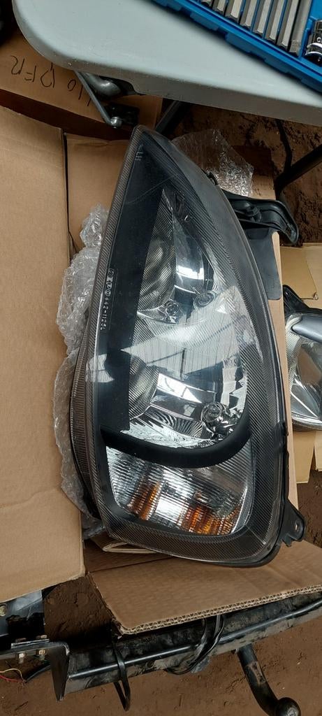 Angel Eyes koplampen Opel Corsa C Zwart