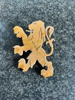 Peugeot Leeuw Embleem -(404) Vintage Auto-onderdeel, Ophalen of Verzenden, Gebruikt, Peugeot