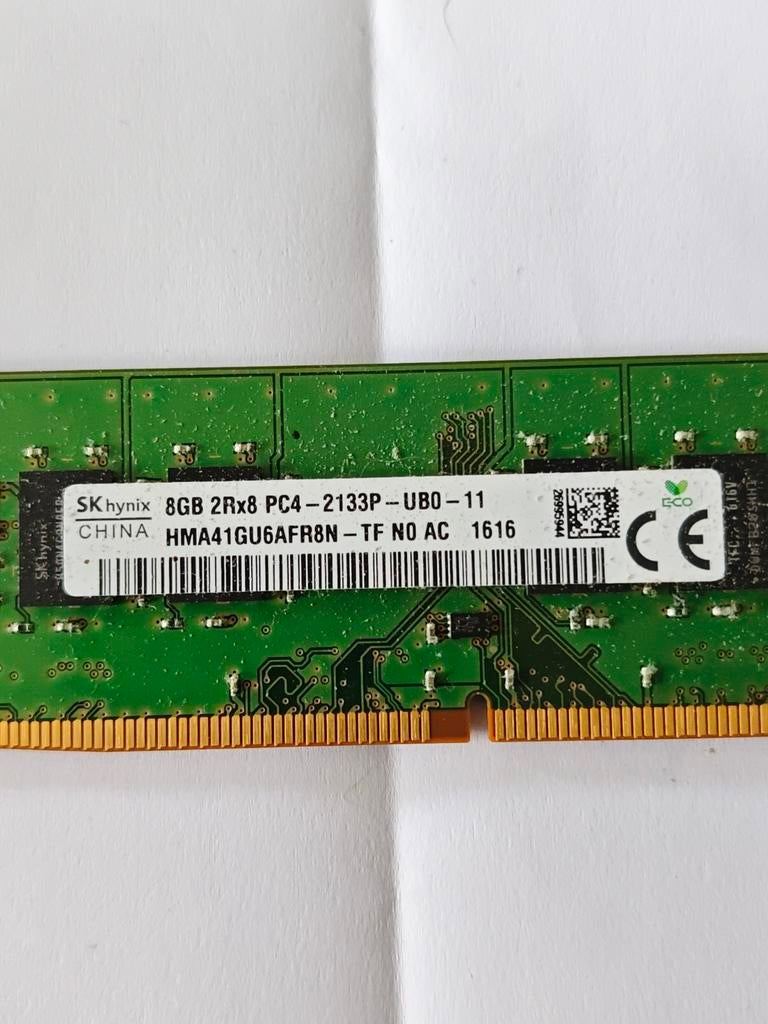SK Hynix 8GB DDR4 RAM PC4-2133P, Computers en Software, RAM geheugen, Gebruikt, DDR4, 8 GB, Ophalen of Verzenden