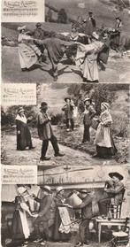 3x Types D'Auvergne / Frans landleven á La 1960, Verzamelen, Verzenden, 1940 tot 1960, Gelopen, Frankrijk