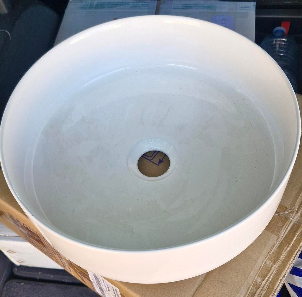 Nieuwe Slimline waskom - 380x380x130 mm, Ophalen of Verzenden