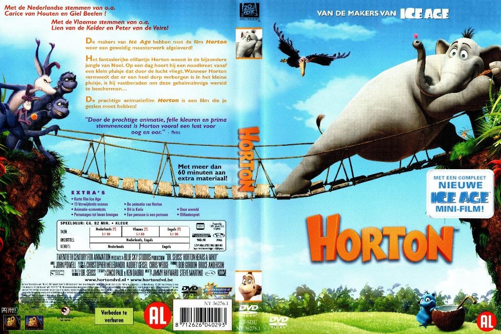 Horton, Alle leeftijden, Ophalen of Verzenden, Zo goed als nieuw