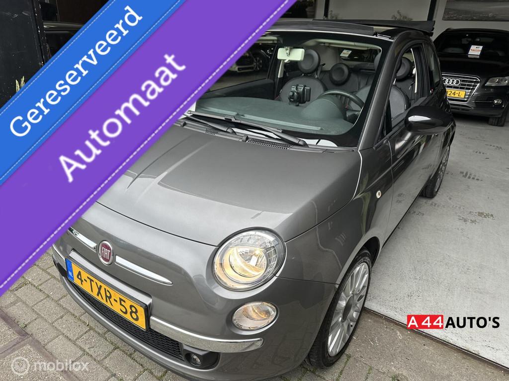 Fiat 500 0.9 TwinAir Turbo 500S Cabrio*AUTOMAAT*42473KM NAP, Parkeersensor, Cabriolet, Bedrijf, 26 km/l