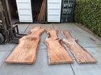 3 zeer mooie iepen boomstambladen voor 450 euro !!, Ophalen, Planken, Zo goed als nieuw, Hardhout