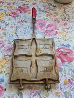 Vintage BK Valkast wafelijzer - Antiek wafelijzer, Antiek en Kunst, Ophalen of Verzenden