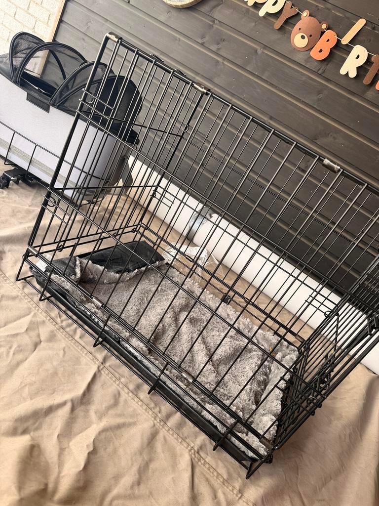 Honden bench maat S, Dieren en Toebehoren, Hondenhokken, Ophalen, Zo goed als nieuw, 75 tot 110 cm, 65 tot 100 cm