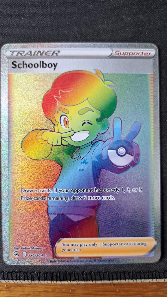 Schoolboy Fusion Strike FST 276 Pokémon, Verzenden, Nieuw, Losse kaart, Foil
