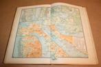 Bos - Schoolatlas der Geheele Aarde - 1923, Gelezen, Ophalen of Verzenden, Landkaart, 1800 tot 2000