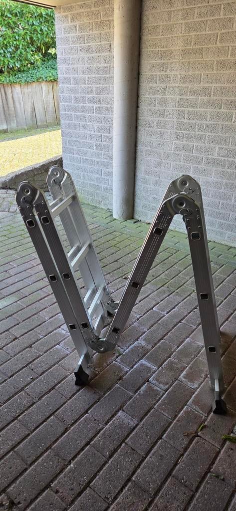 Vouwladder 3.5 meter, Doe-het-zelf en Verbouw, Ladders en Trappen, Ophalen