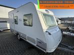 CARAVELAIR AMBIANCE STYLE 400, DWARSBED, FIETSENDR, VOORTENT, Caravans en Kamperen, 750 - 1000 kg, 5 tot 6 meter, Caravelair, Tot en met 4