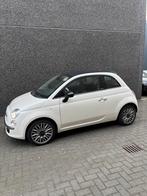 Fiat 500 Cabrio Twinair, 2014, Wit, Nwe distributie en APK, Auto's, 31 €/maand, Cabriolet, Wit, Overige kleuren
