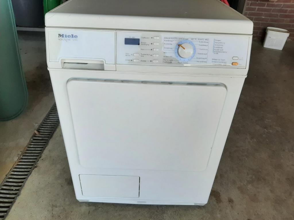 Miele droger T273C condensdroger, Ophalen, 6 tot 8 kg, Gebruikt, 85 tot 90 cm
