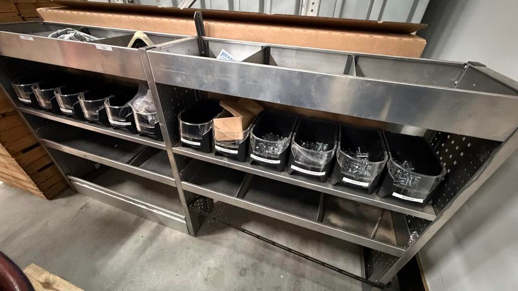 Aluca Bedrijfswageninrichting 199x105x32 cm voor Mercedes Vi, Ophalen, Zo goed als nieuw
