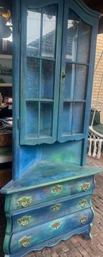 Kleine mooie vintage buffet, Ophalen, Gebruikt, 25 tot 50 cm, 150 tot 200 cm