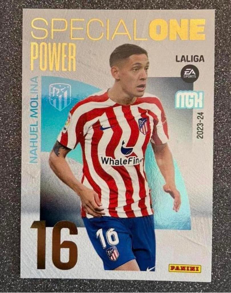 Panini La Liga MGK 23/24 SPECIAL ONE POWER MOLINA ATLÉTICO, Verzenden, Zo goed als nieuw, Plaatje
