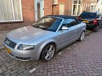 Audi A4 2.4 V6 125KW Cabrio AUT 2002 zilver, Parkeersensor, Cabriolet, 4 stoelen, A4