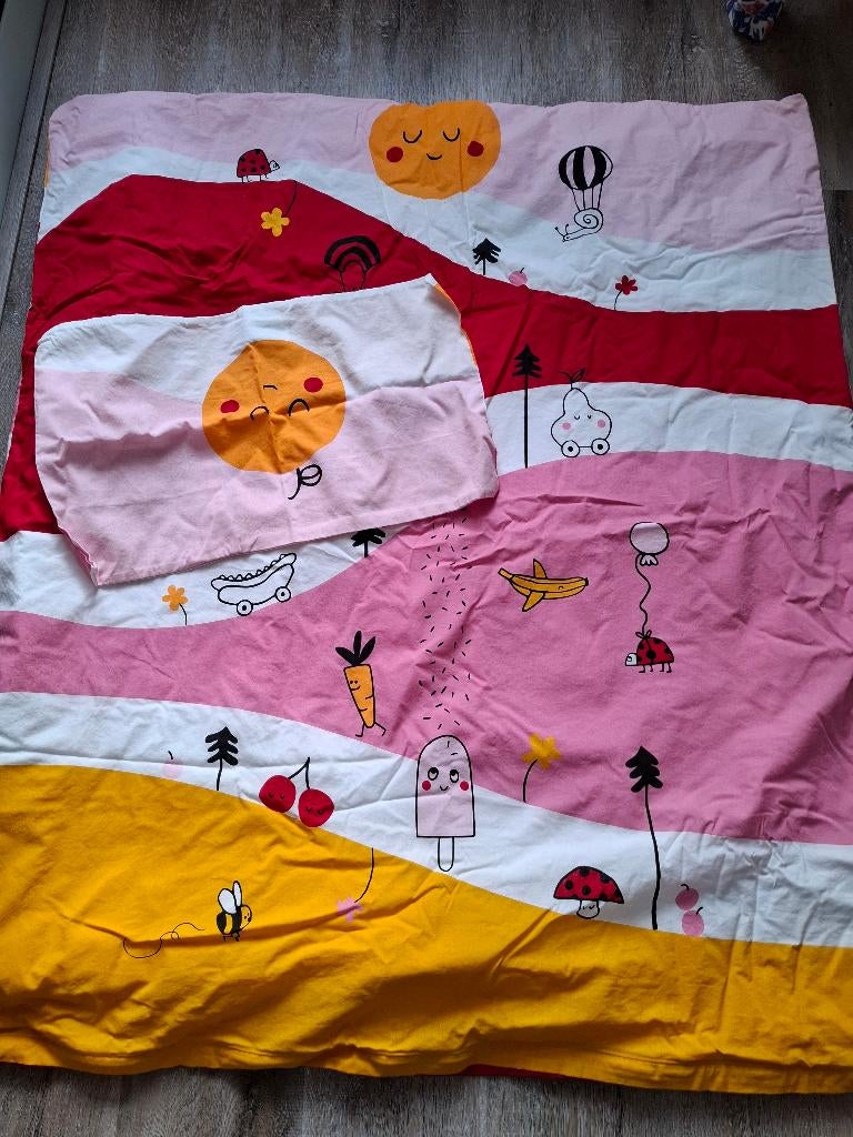Dekbed met overtrek, Overige kleuren, Jongetje of Meisje, Dekbedovertrek, Ophalen of Verzenden