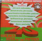 Dubbel LP 40 Golden hits of the fifties by original artists, Verzenden, Zo goed als nieuw, 12 inch, Pop