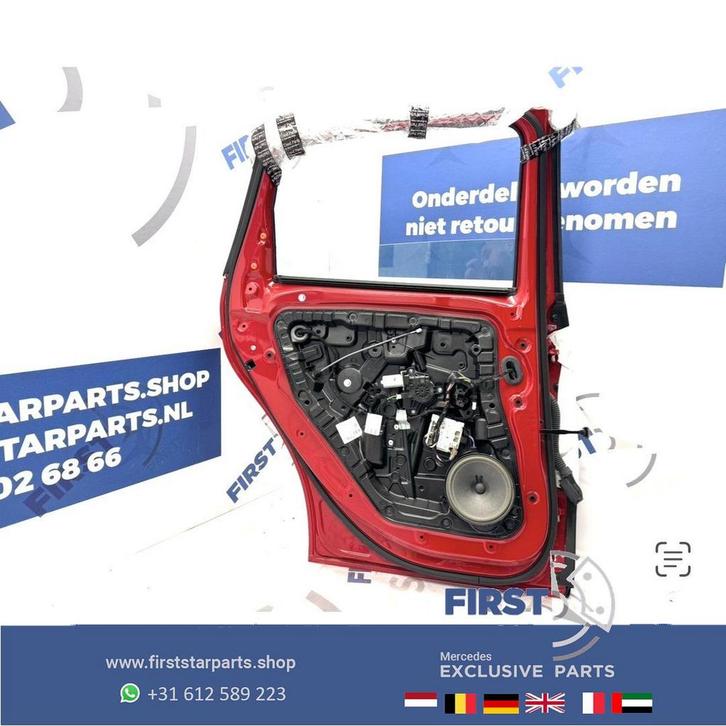 X247 DEUR W247 GLB ACHTERDEUR LINKS ZWART WIT GRIJS ROOD POR, Auto-onderdelen, Carrosserie en Plaatwerk, Deur, Mercedes-Benz, Achter