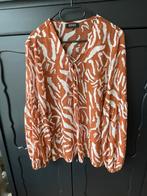 Blouse Refinded, Ophalen of Verzenden, Zo goed als nieuw, Maat 38/40 (M), Bruin