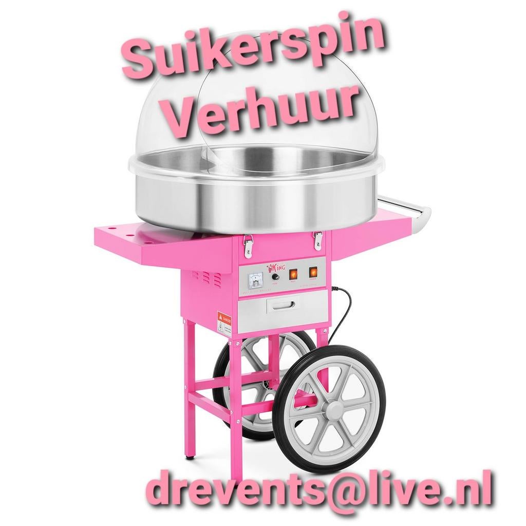 Suikerspin machine verhuur XXL Suikerspin, Ophalen, Nieuw, Overige