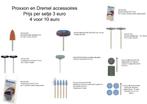 proxxon en dremel accessoires, Ophalen of Verzenden, Nieuw