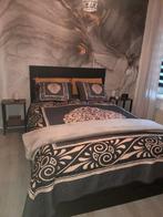 Bed, Gebruikt, Zwart, Tweepersoons, 200 cm