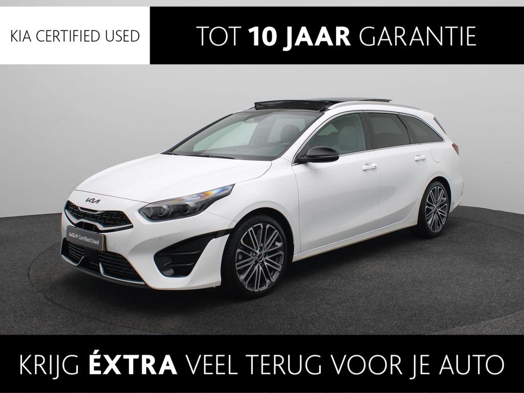 Kia Ceed Sportswagon 1.5 T-GDi GT-PlusLine Automaat | Trekha, 12 maanden, 4 cilinders, 610 kg, Wit