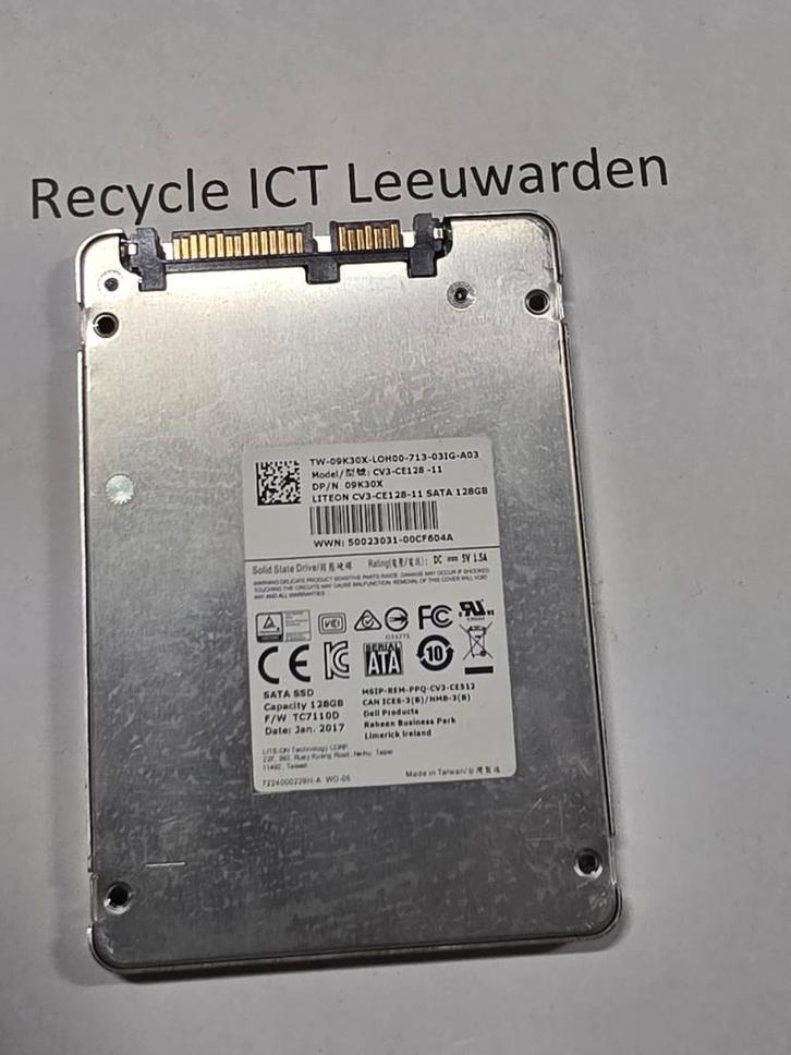 Lite-on 128gb laptop ssd hdd hardeschijf, Computers en Software, Harde schijven, Gebruikt, Laptop, Intern, SSD, SATA, Ophalen of Verzenden