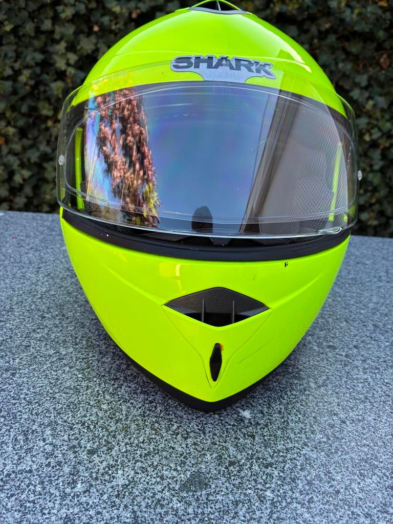 Shark open line Integraalhelm - Neon Geel met Yamaha Logo, Ophalen, Heren, XL, Shark