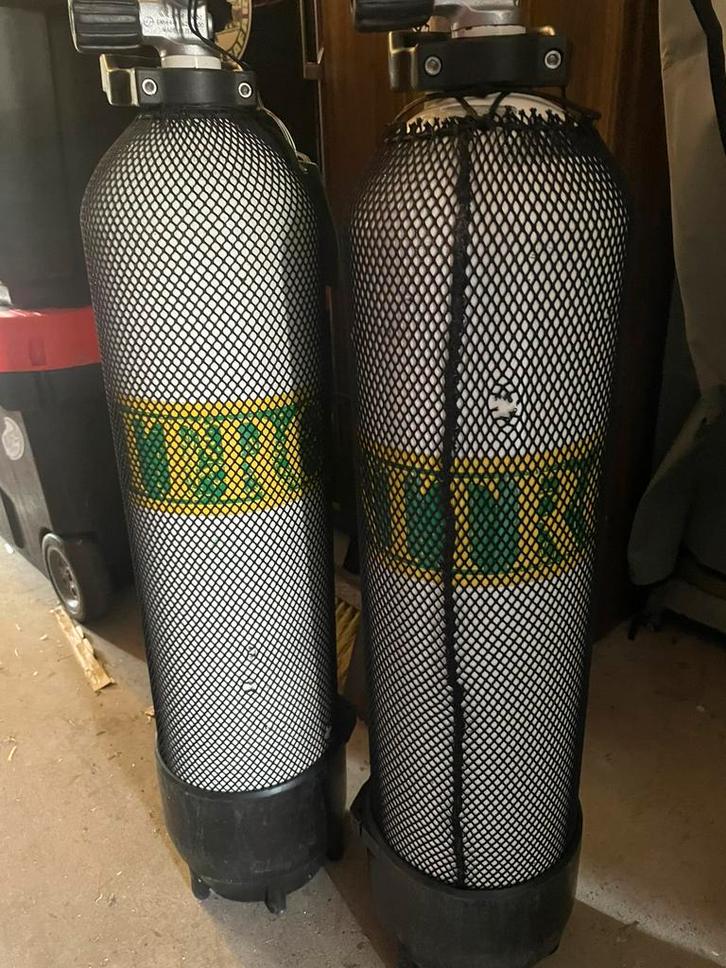 Persluchtflessen, Watersport en Boten, Duiken, Zo goed als nieuw, Duikfles, Ophalen