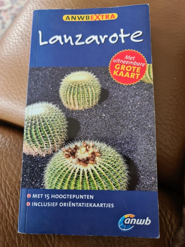 Anwb reisgids - Lanzarote, Europa, Ophalen of Verzenden, Zo goed als nieuw, ANWB